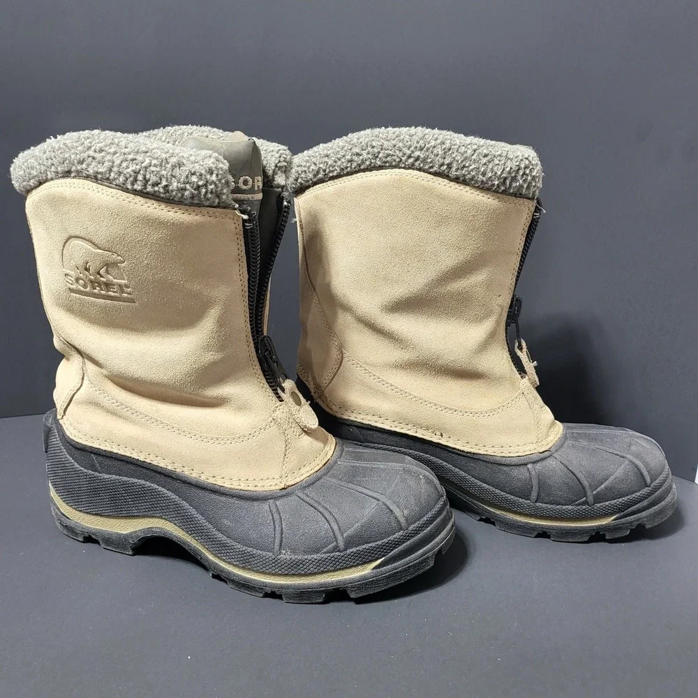 Sorel Ellesmere II Women's Winter Snow Boots Tan‎ Waterproof Size 8